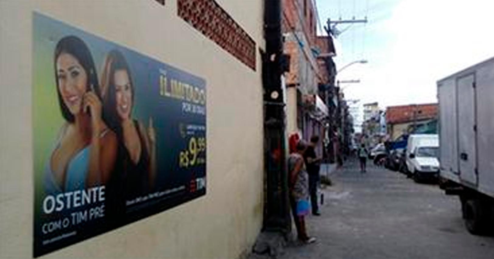 Outdoor social da TIM remunera comunidades em cidades do Nordeste
