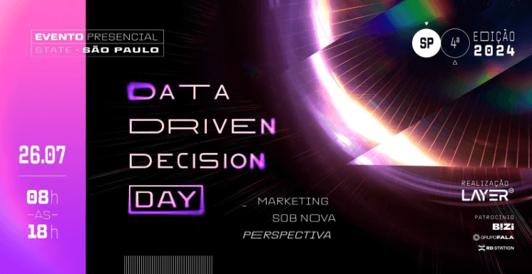 Data Driven Decision Day, evento reúne profissionais de marketing para implementar estratégias baseadas em dados.