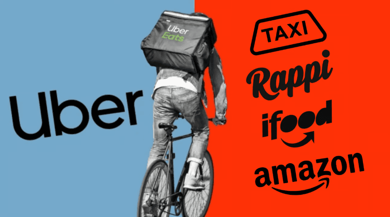 Uber vs. Amazon: Disputa de gigantes na logística global