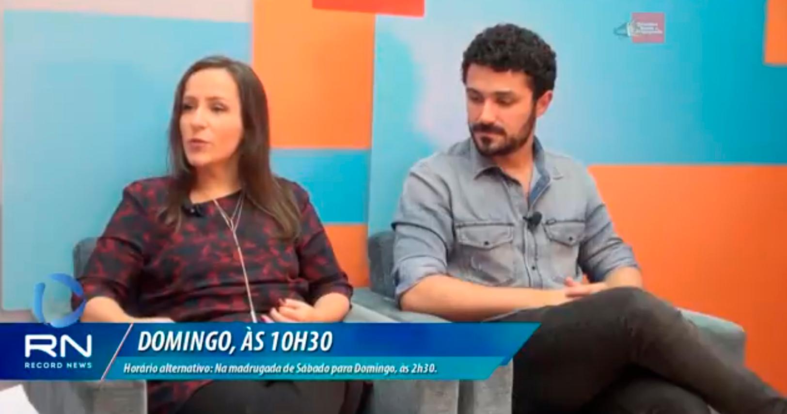 Domingo, às 10h30, tem Grandes Nomes da Propaganda na Record News!