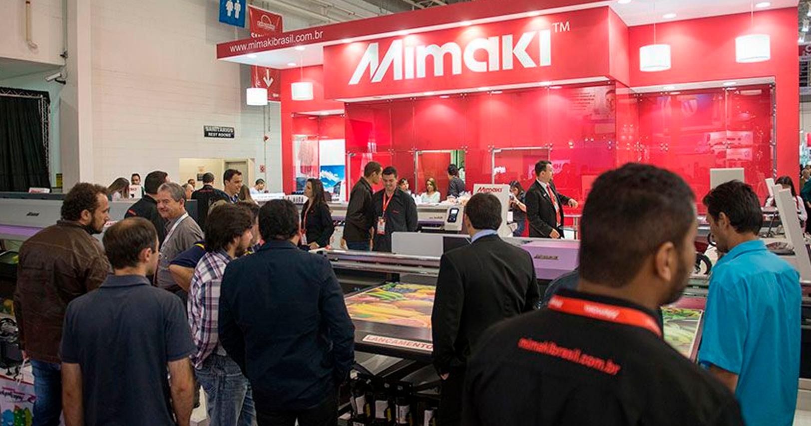 Mimaki mostrará velocidade e versatilidade em impressão na ExpoPrint 2018