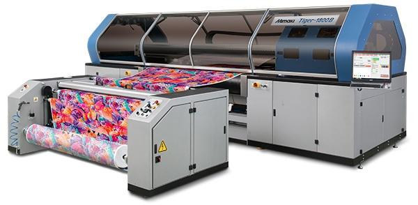 Impressora Tiger -  1800B da Mimaki ideal para a indústria Têxtil