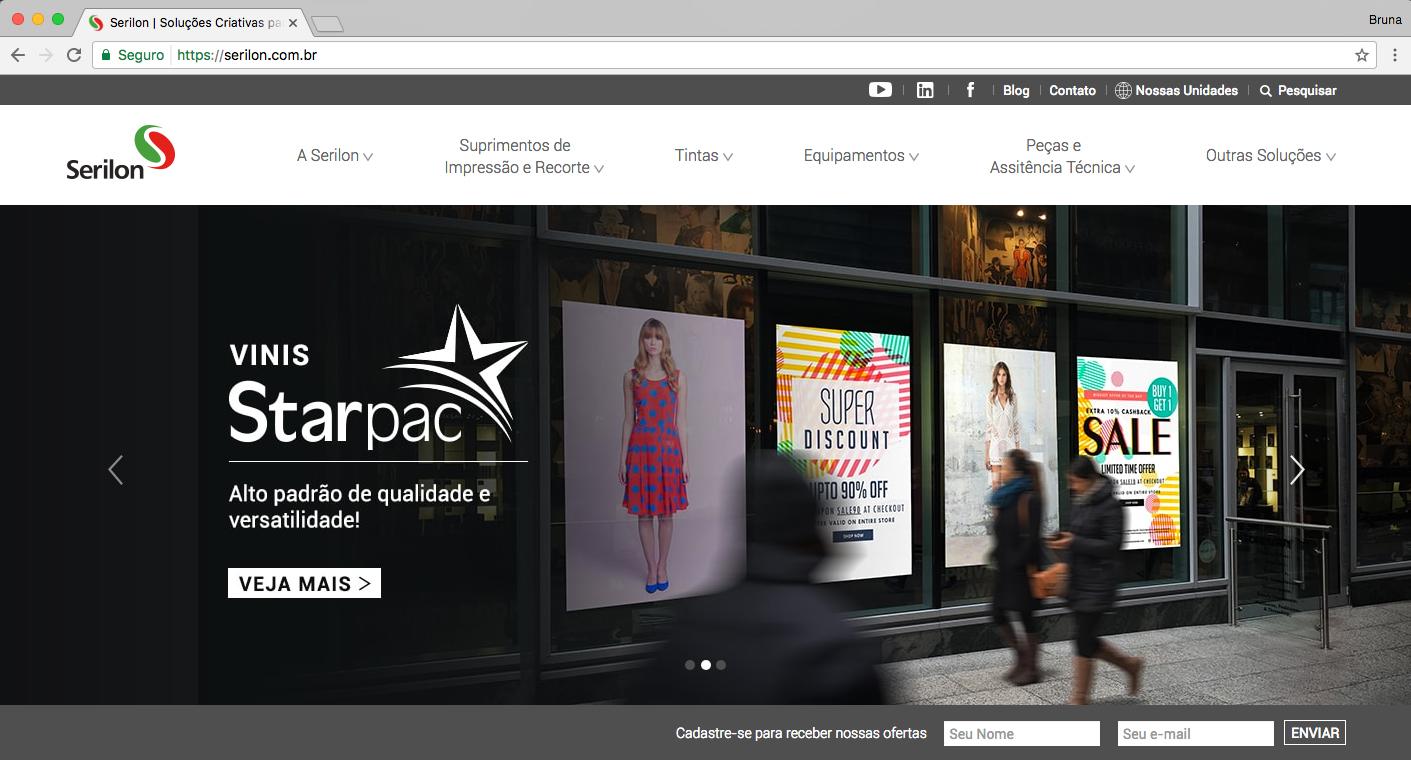 Serilon lança novo Site e Blog, e inova no mercado
