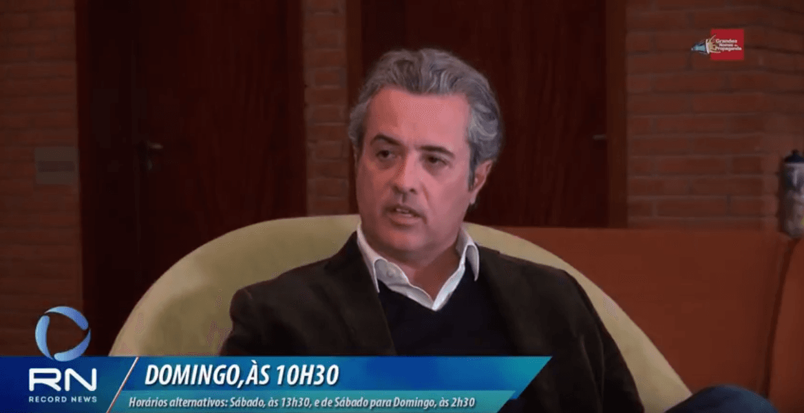 Domingo, às 10h30, tem Grandes Nomes da Propaganda na Record News