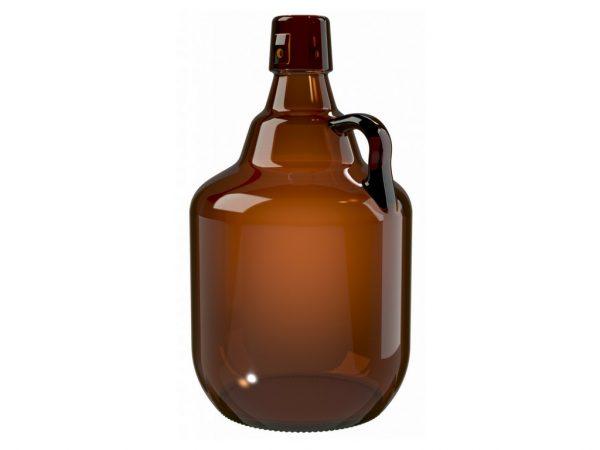 Primeiro growler de vidro produzido nacionalmente chega ao consumidor.