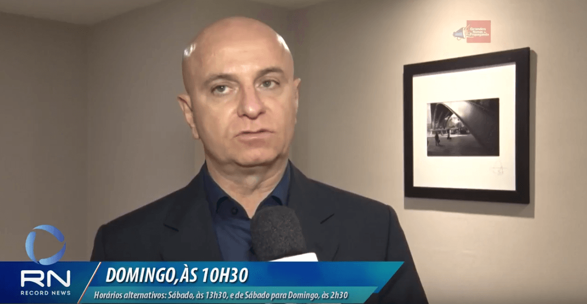 Domingo, às 10h30, tem Grandes Nomes da Propaganda na Record News