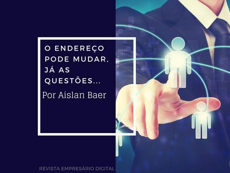 O endereço pode mudar, já as questões...